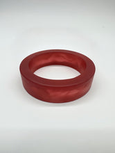 Load image into Gallery viewer, LARGE FLAT BANGLE RED