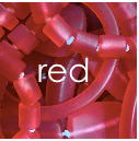 Load image into Gallery viewer, LARGE FLAT BANGLE RED