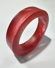 Load image into Gallery viewer, LARGE FLAT BANGLE RED
