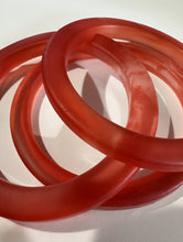 Load image into Gallery viewer, 3 PACK FLAT BANGLES RED
